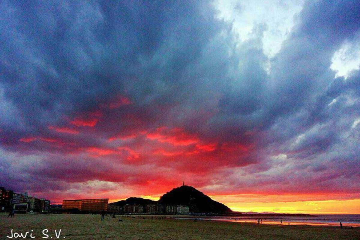Gros Zurriola Beach Wifi Terrace Parking 20E Night San Sebastian Ngoại thất bức ảnh